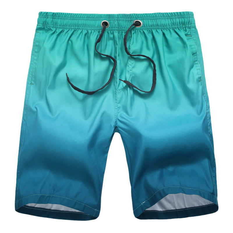 Bañador informal con cordón ajustable y degradado para hombre