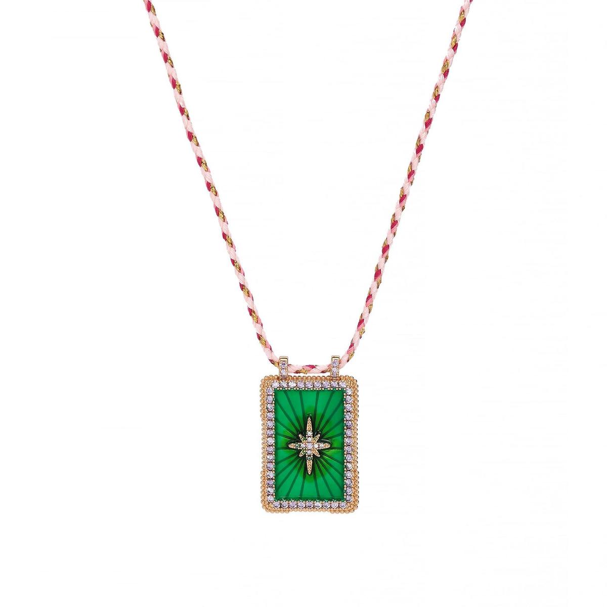 Collier avec pendentif soleil, lune et mauvais œil pour femme, style bohème