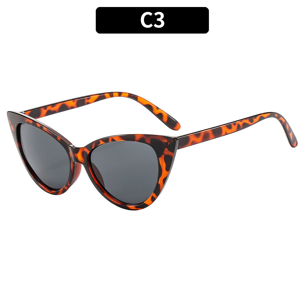 Women's Fashion Sunscreen Cat Eye Sunglasses