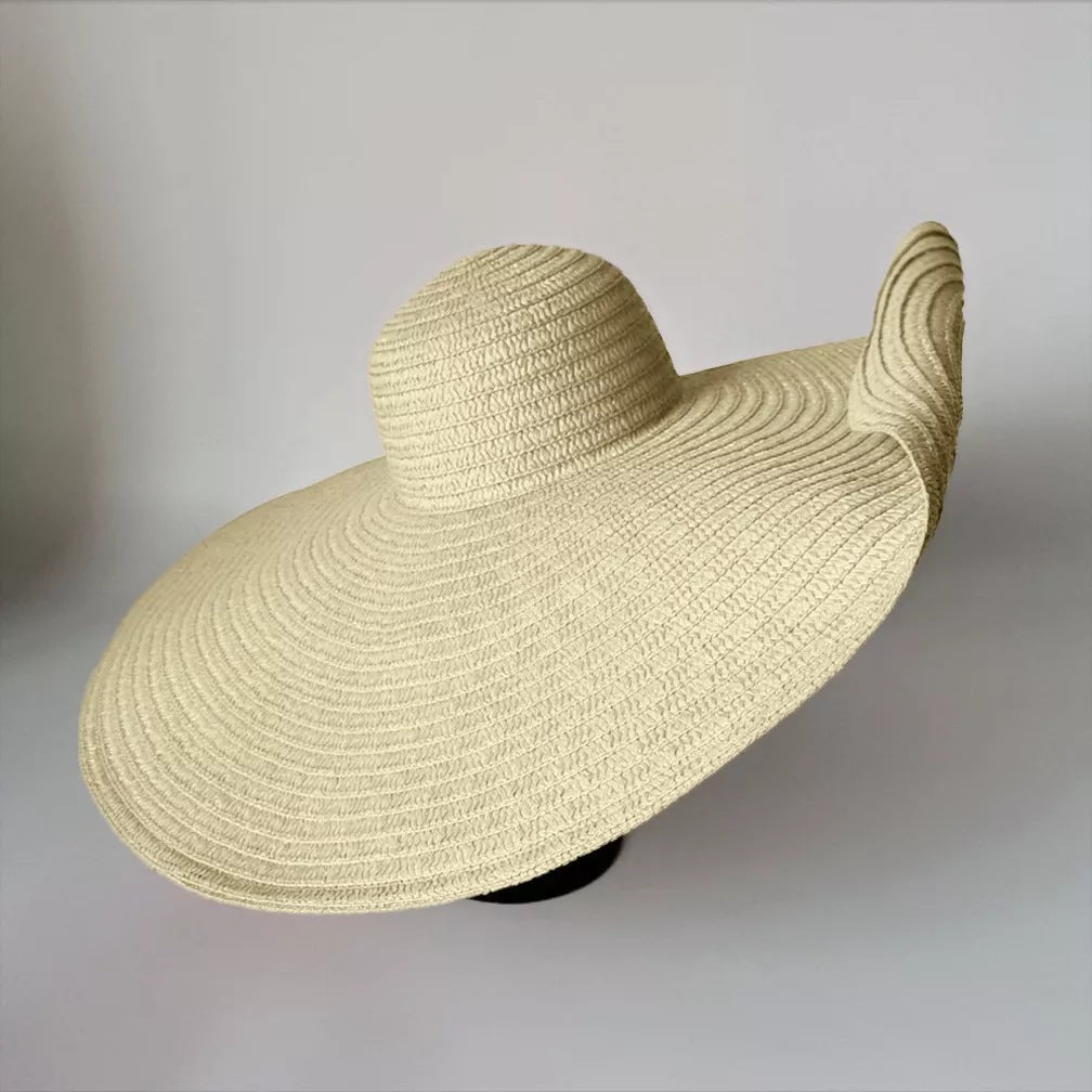 Beach Holiday Straw Collapsible Sun Hat with Color Options