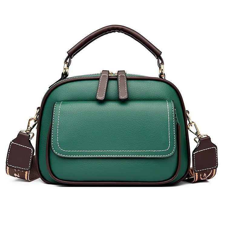 Women Casual Round Crossbody Bag in PU Urban Style