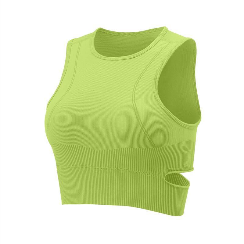 Women Yoga Solid Color Sleeveless Blazer