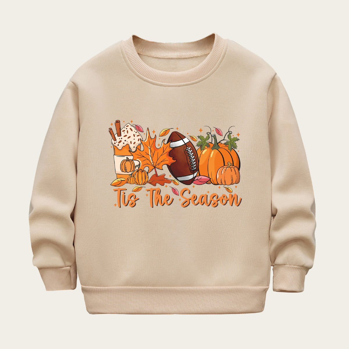 Kids Toddler Boys Girls Casual Fleece Halloween Sweatshirts