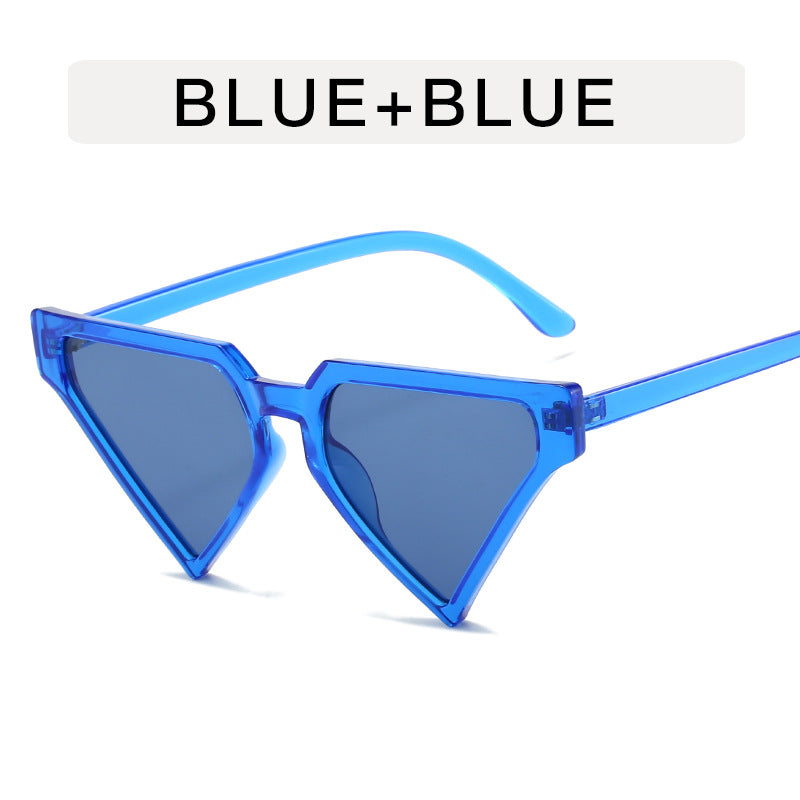 Personality Exaggerated Fashion Triangle Sunglasses