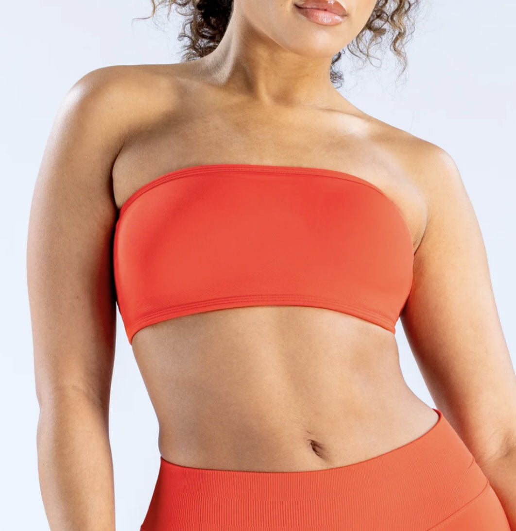 Women Fashion Sexy Solid Color Yoga Tube Top