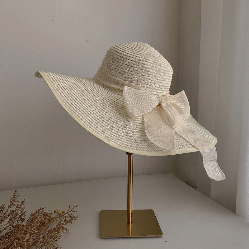 Sombrero de paja elegante e informal para mujer