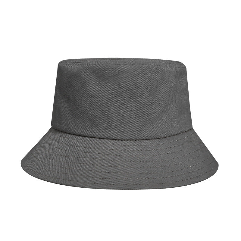 Chapeau bob personnalisé de couleur unie grande taille