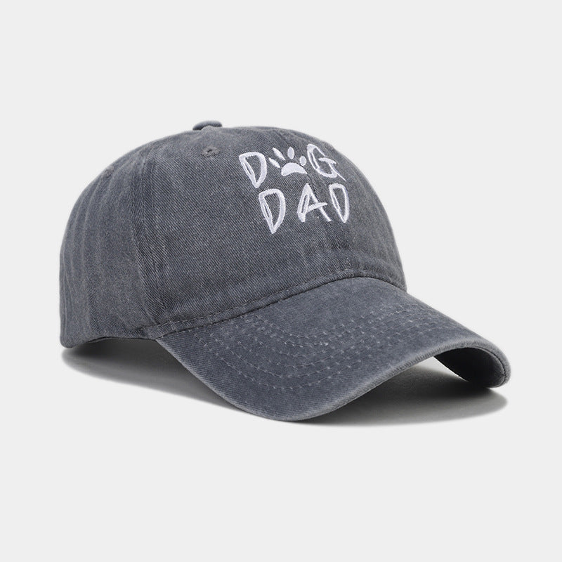 Men Fashion Casual Embroidered Letter Breathable Cap