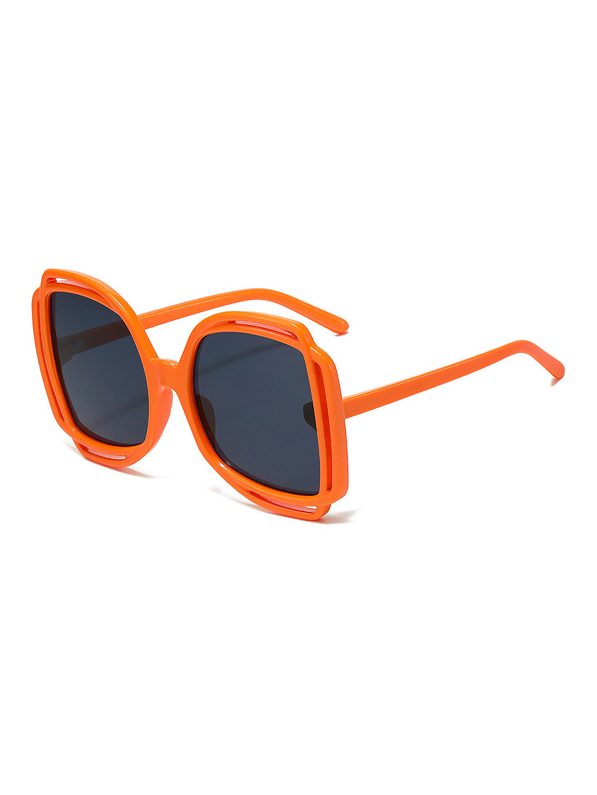 Fashion Personalized Hollow Square Sunglasses