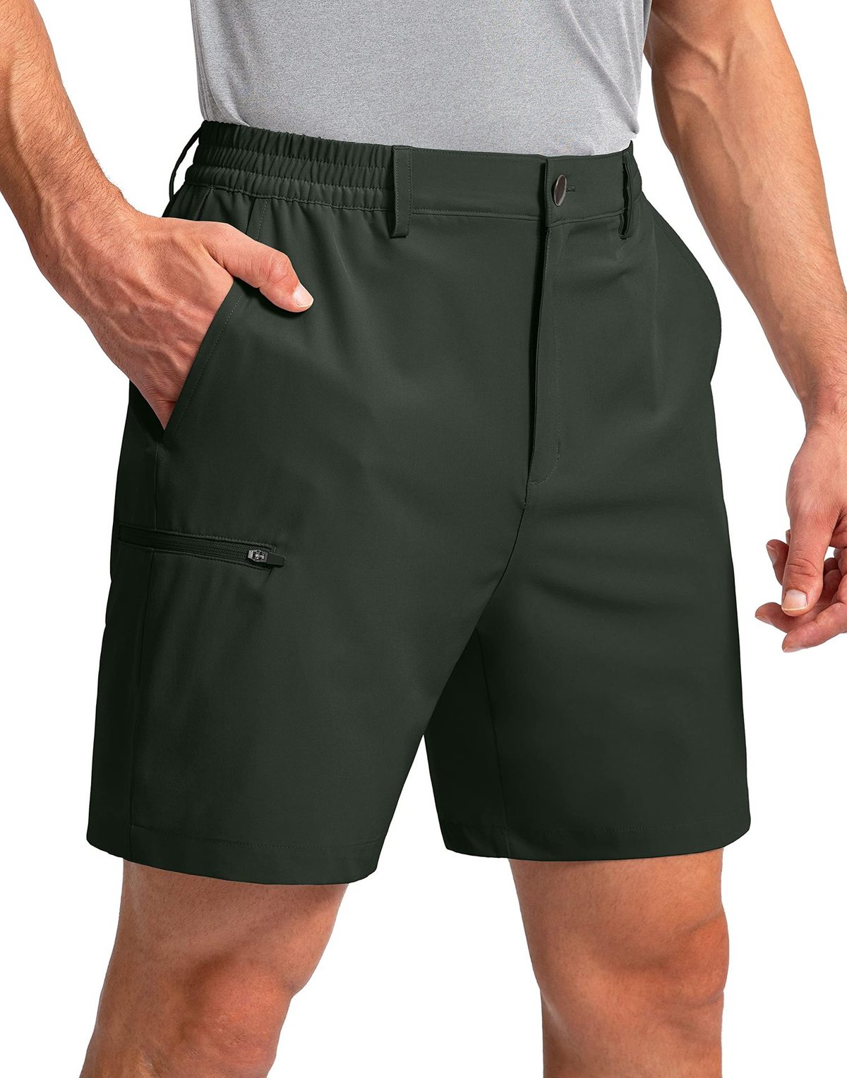 Short d'été ample et droit pour homme