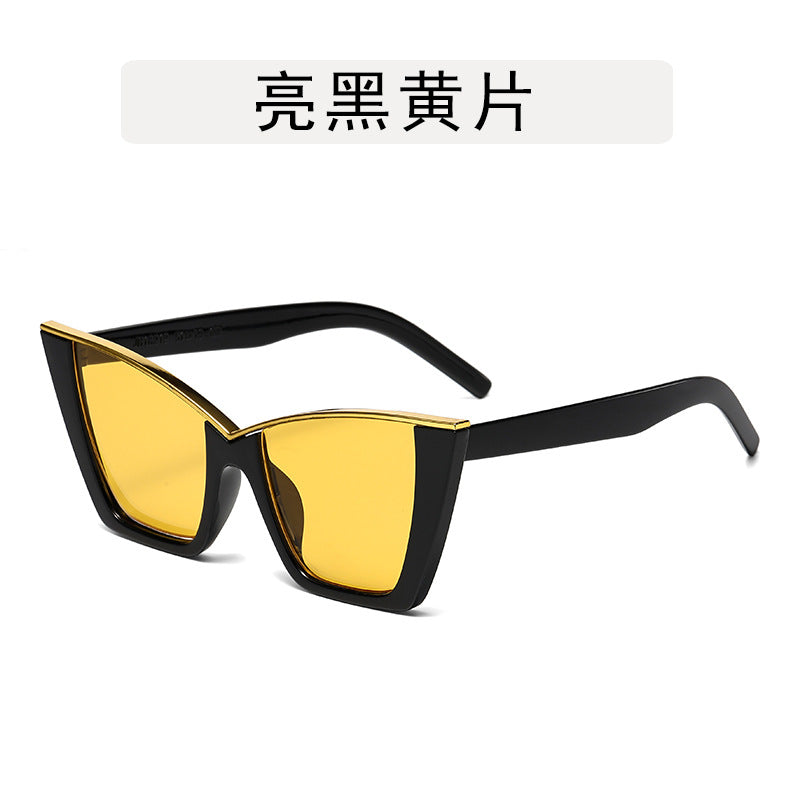 Gafas de sol laterales de metal de hip hop personalizadas con marco de PC