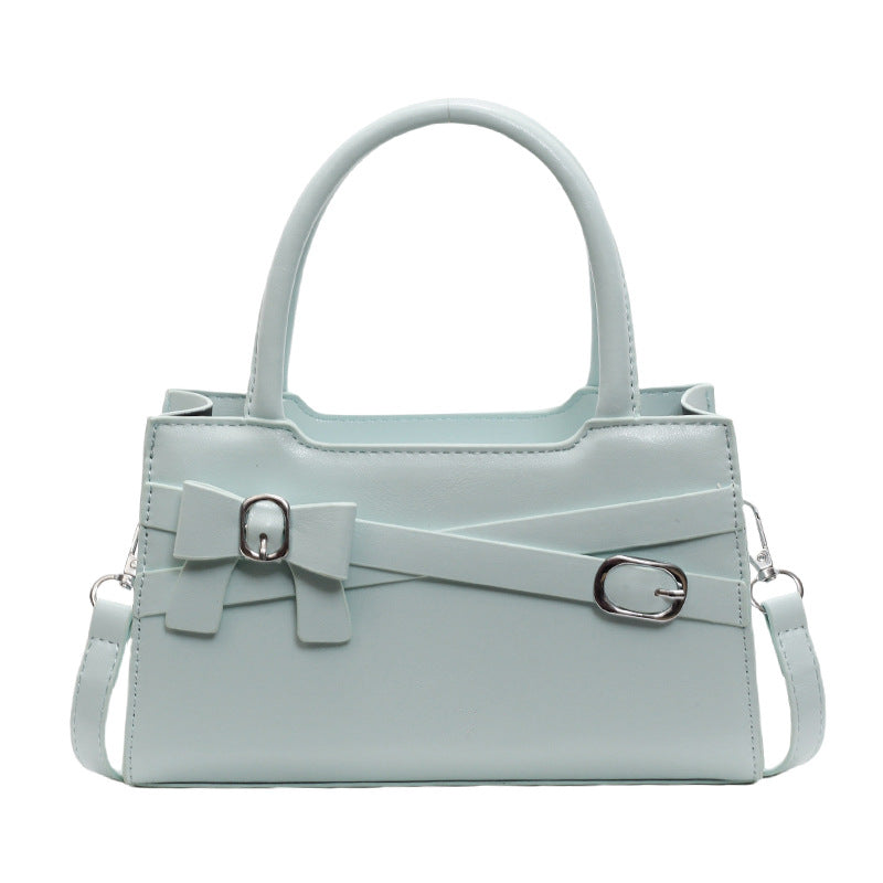 Bolso bandolera cuadrado pequeño de PU para mujer