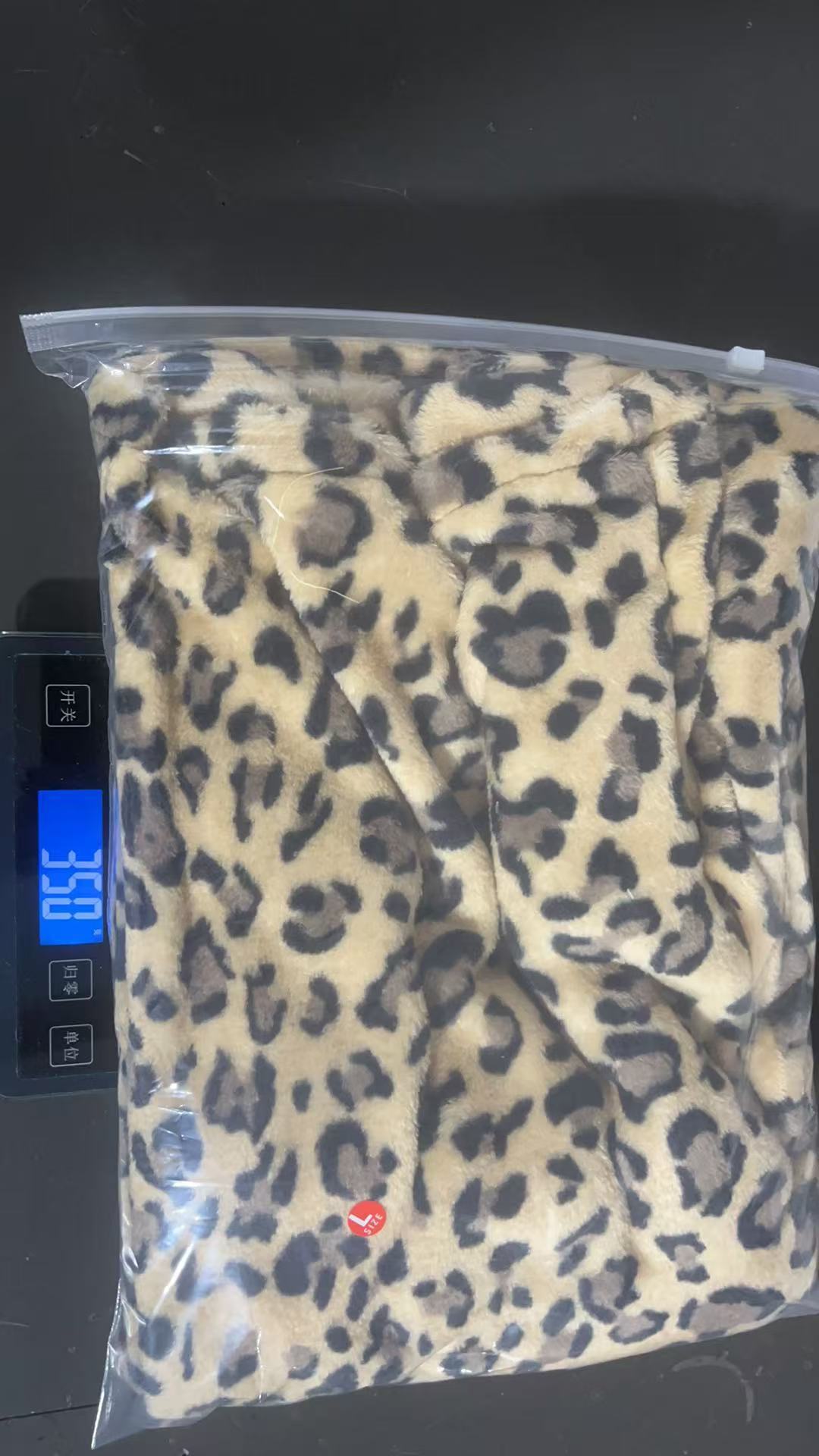 Women Casual Leopard Straight Leg Wide Leg Pants