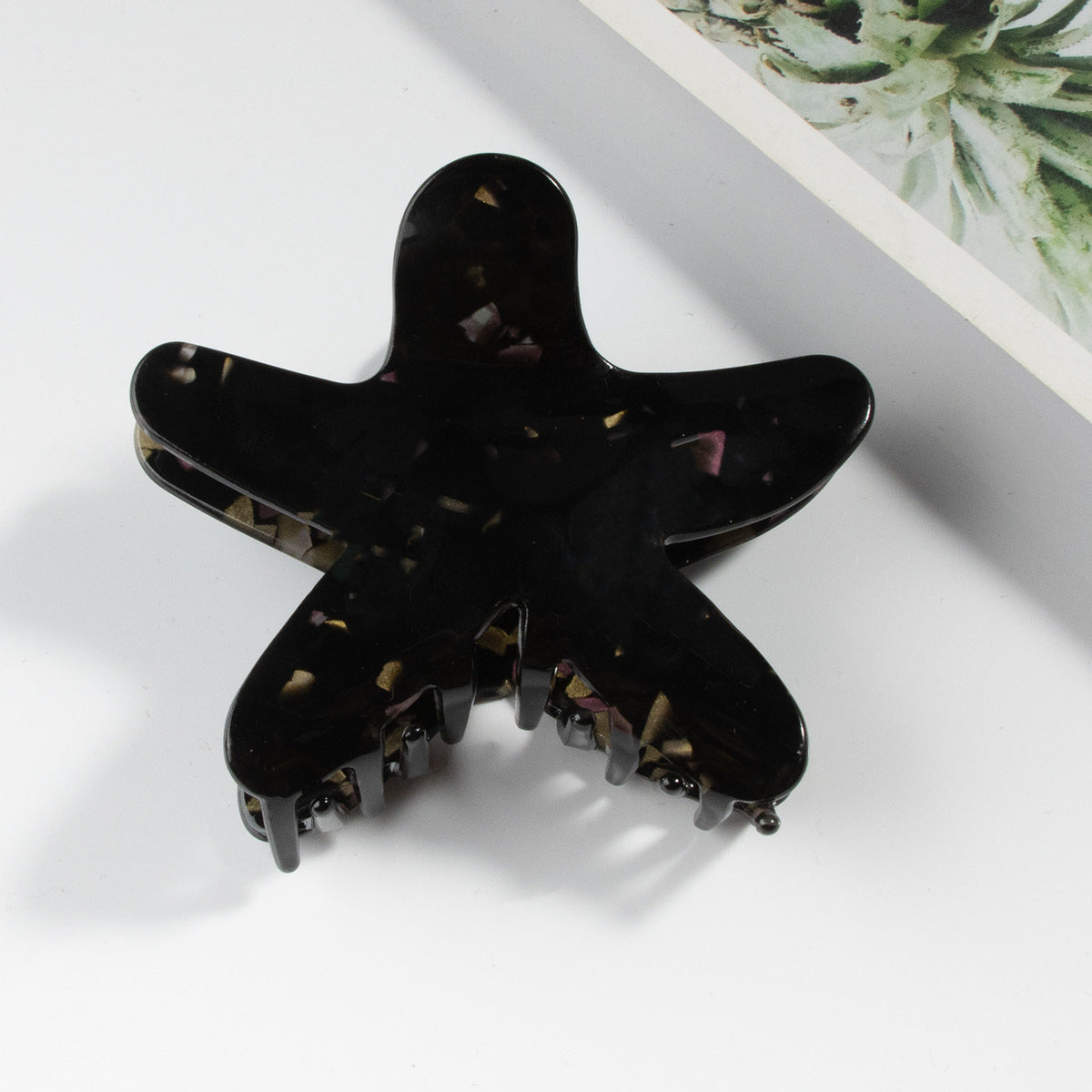 Fashion Starfish Grab Clip Acrylic Women'S Hairpin