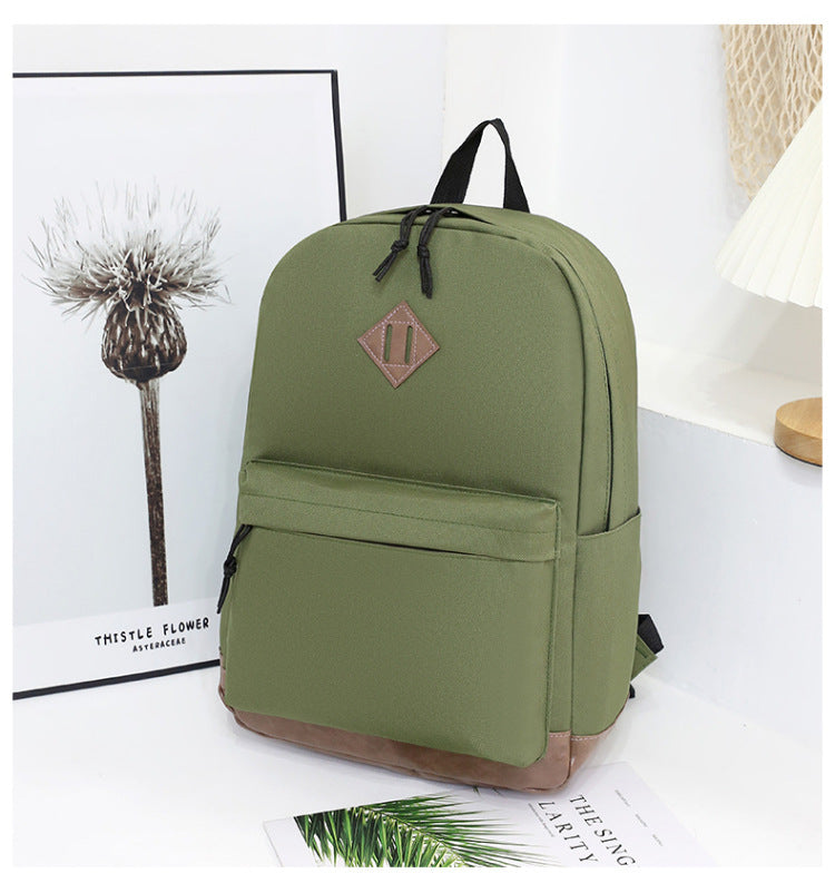 Business Leisure Commuter Backpack Oxford Cloth Urban Style