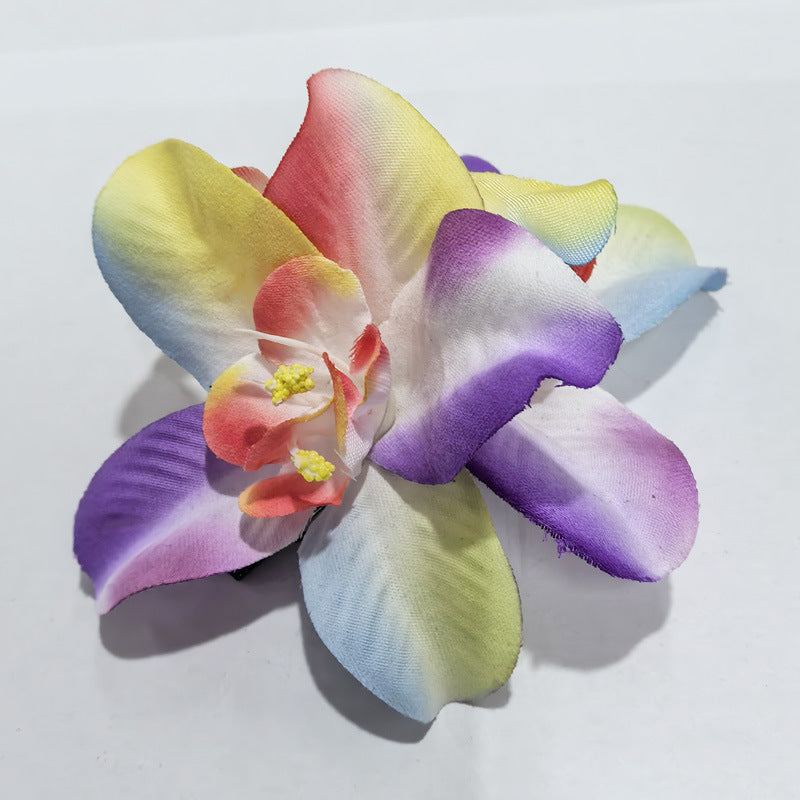 Accesorios florales para el cabello para vacaciones en la playa bohemias