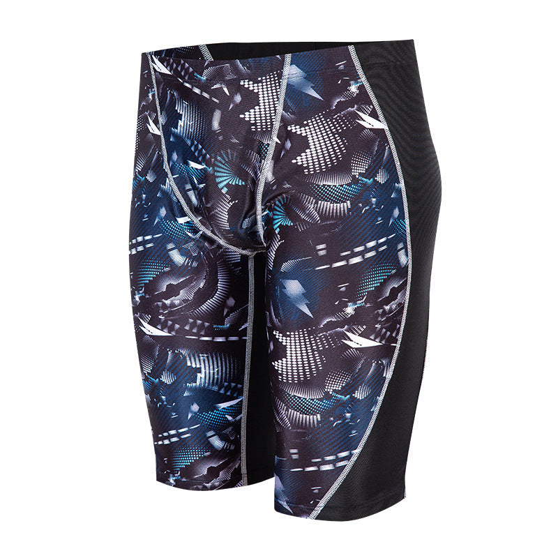 Bañador informal estampado de secado rápido para hombre