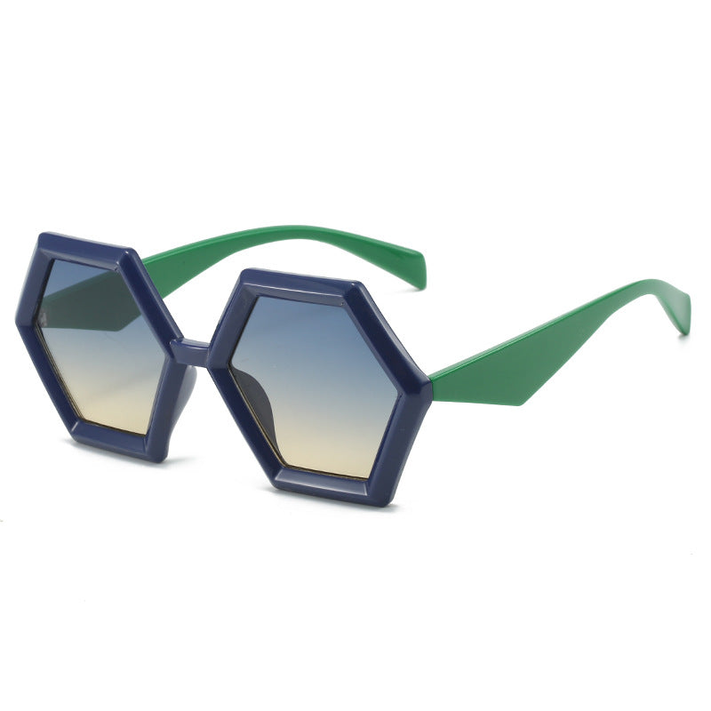 Polygonal Personalized Water Chestnut Hexagon Sunglasses