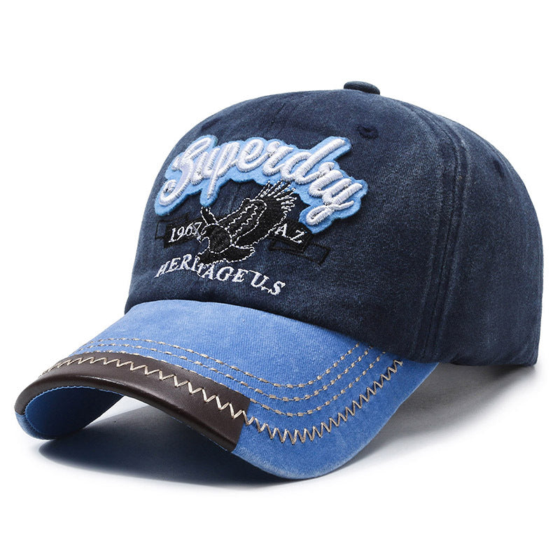 Vintage Embroidered Outdoor Cotton Cap