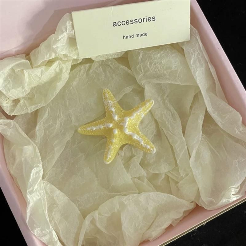 Accesorios para el cabello para vacaciones de verano junto al mar con estrellas de mar