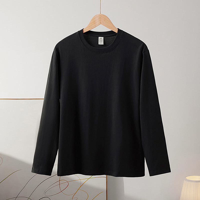Good Quality Women Basic Long Sleeve Solid Color Blank T-Shirt