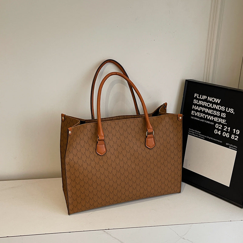 Oversized Vintage Large Capacity Tote Bag