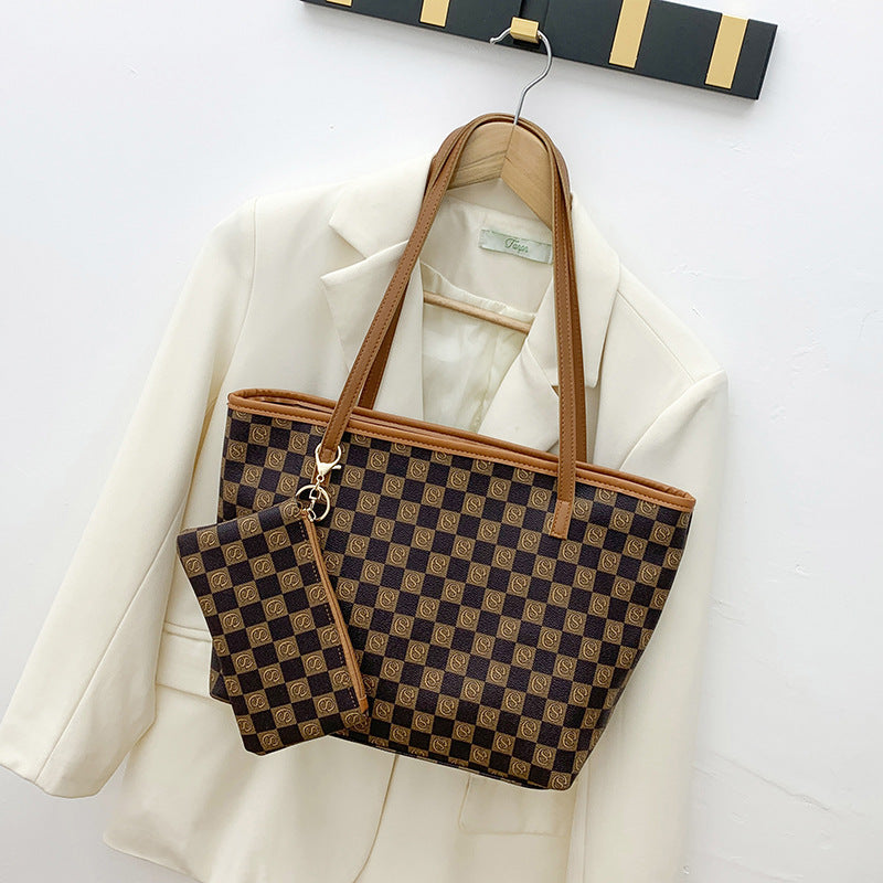Women Fashion Simple Printed Tote Bag
