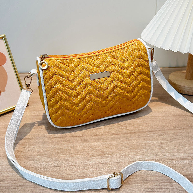 Women Summer Candy Color Underarm Bag