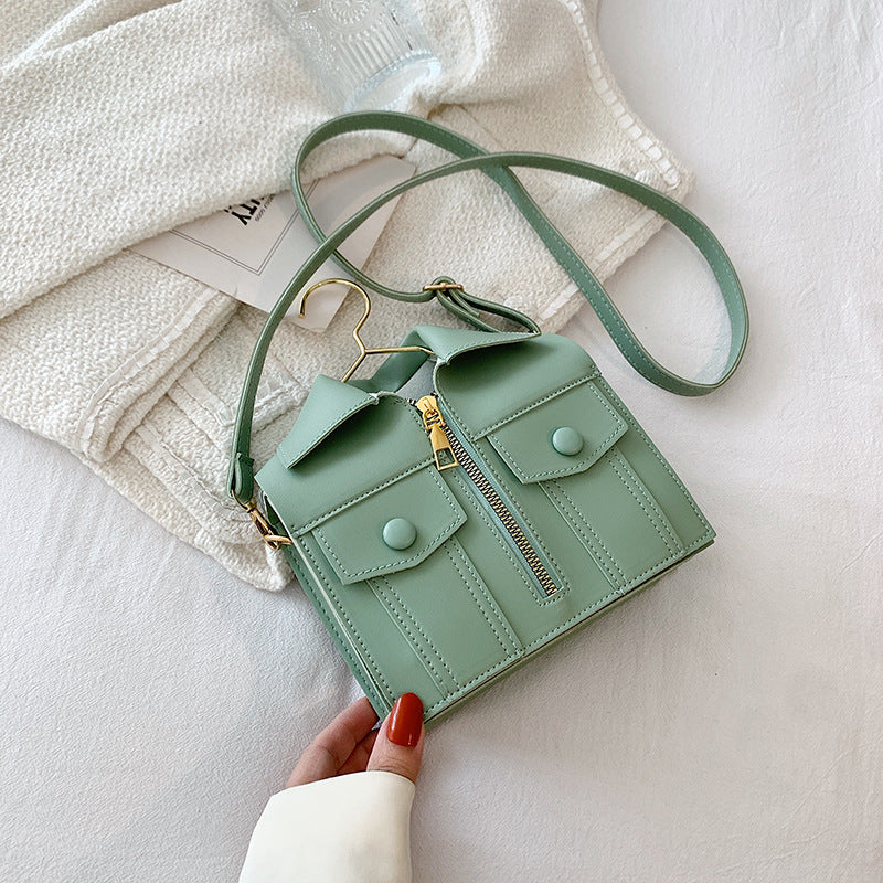 Petit sac à bandoulière carré tendance pour femme