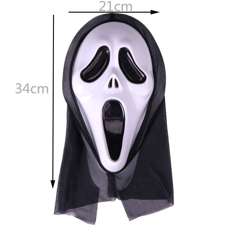 Halloween Masquerade Horror Mask Plastic Terror Style