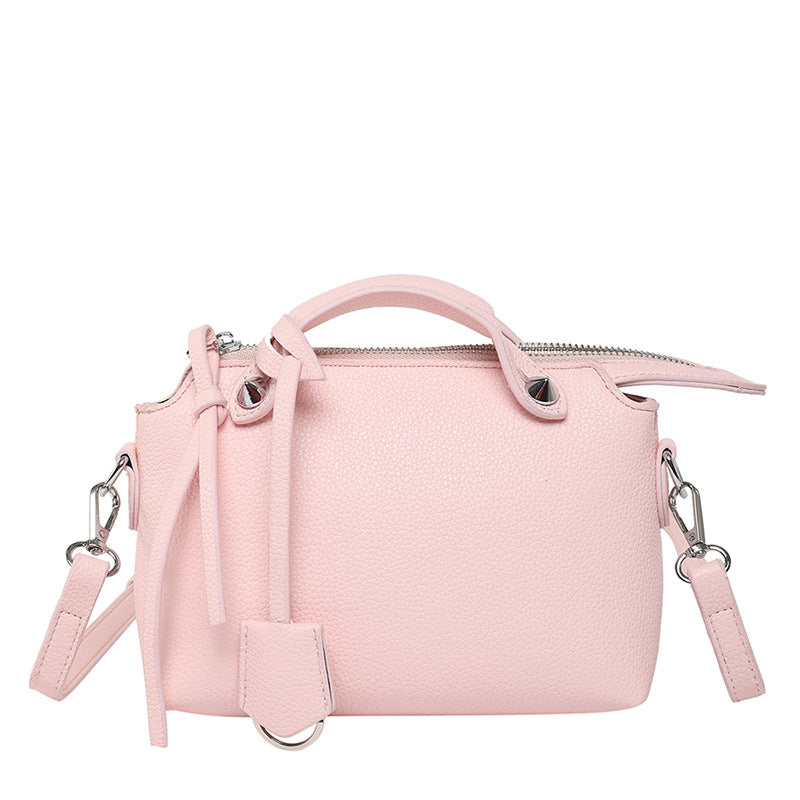 Fashion Solid Color Women Commuter Shoulder Bag