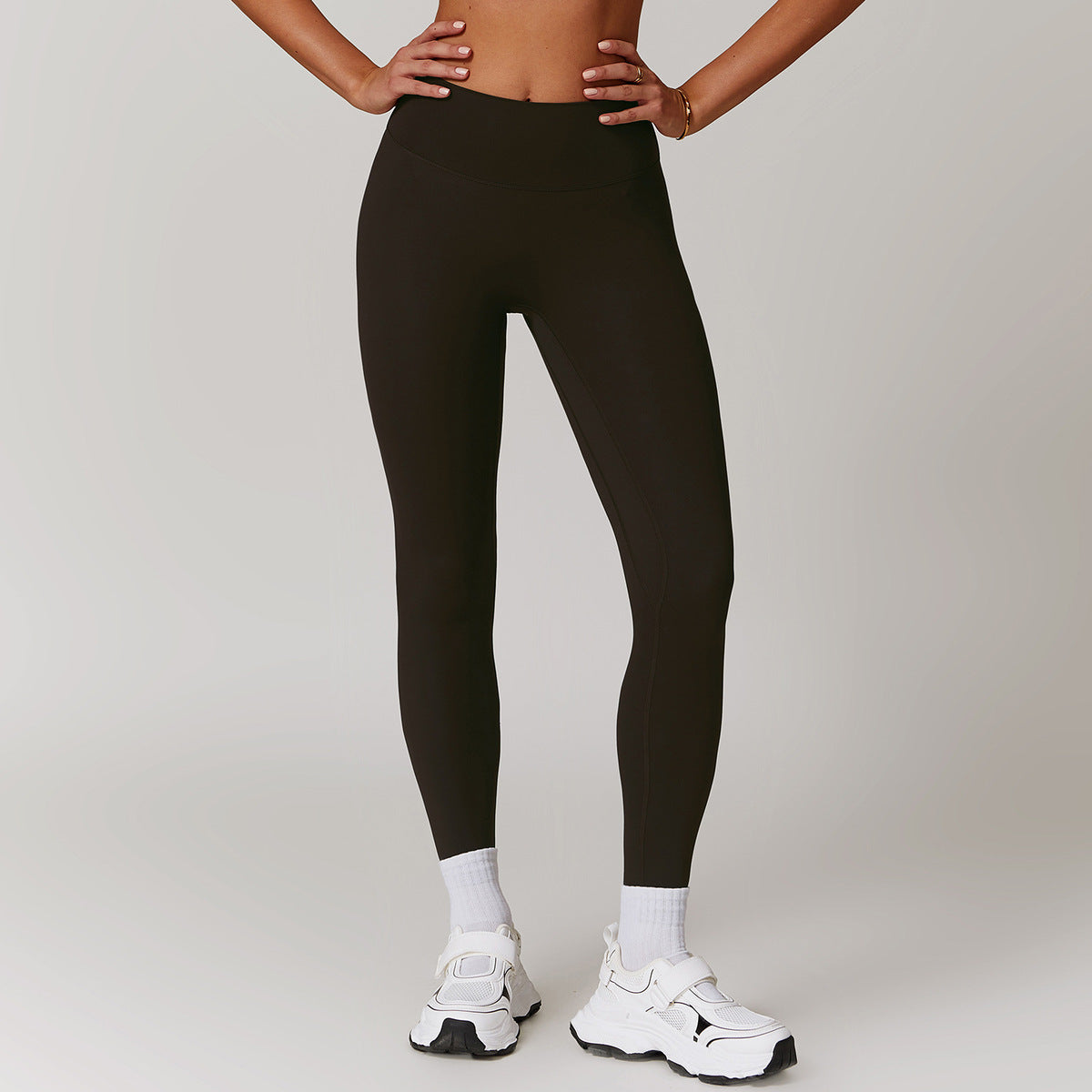 Women Fashion Casual Solid Color Quick-Drying Yoga Pants