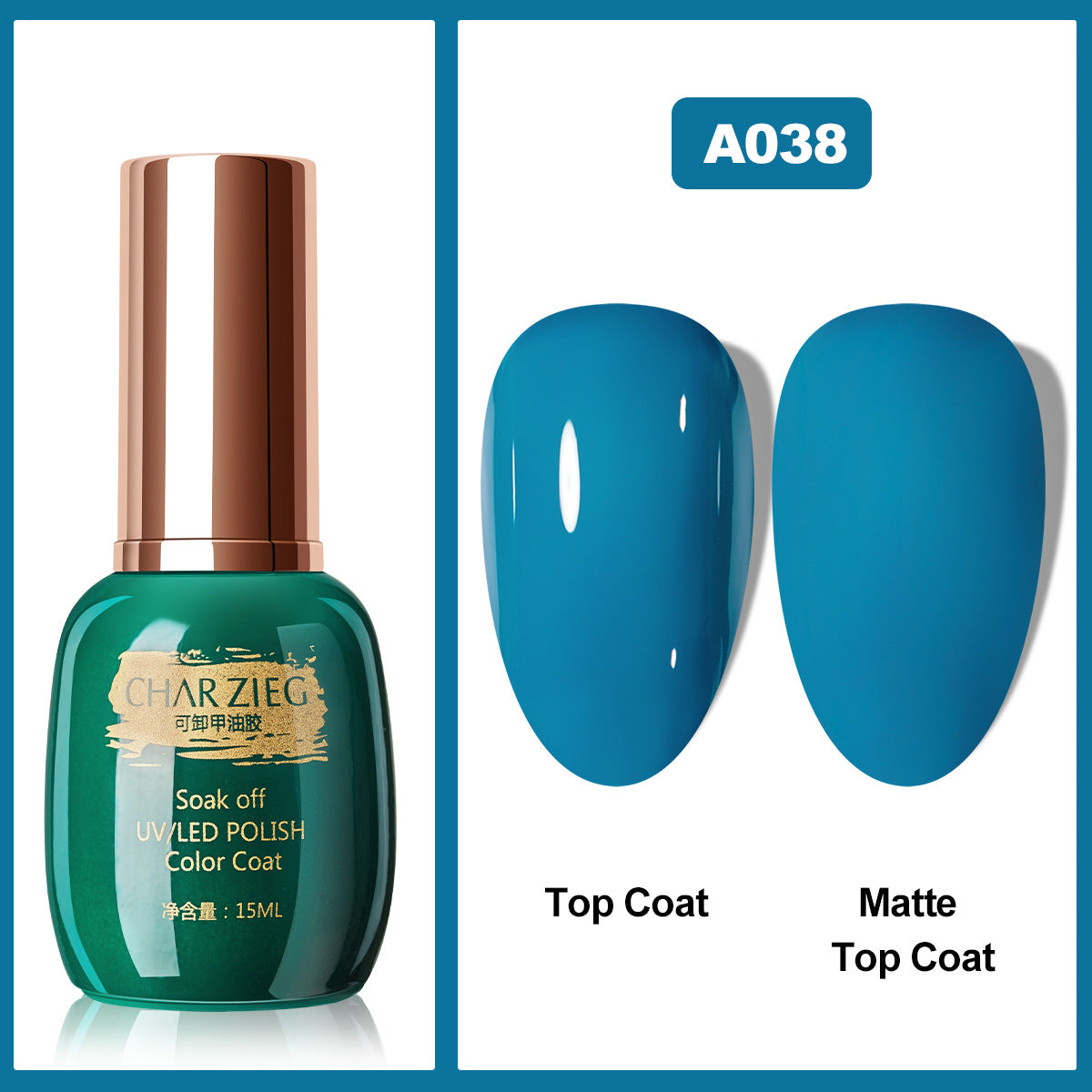 Séchage du vernis à ongles en gel