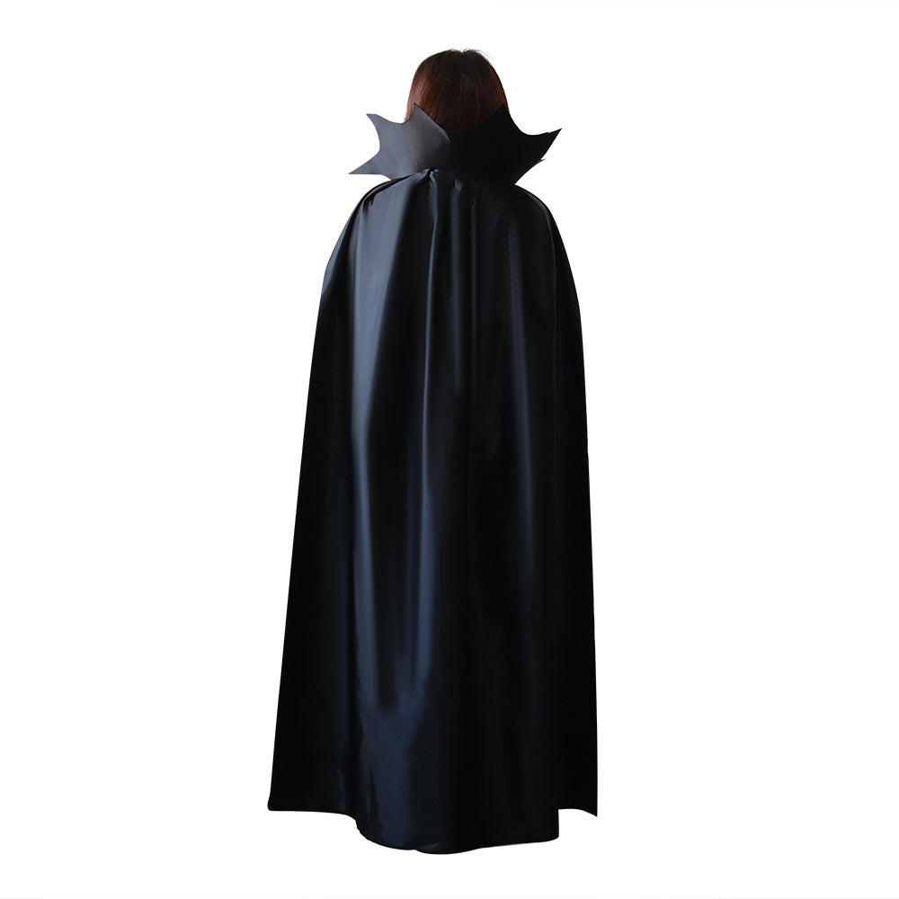 Disfraz de Halloween para adultos, trapeando el suelo, capa de la muerte, maquillaje, accesorios