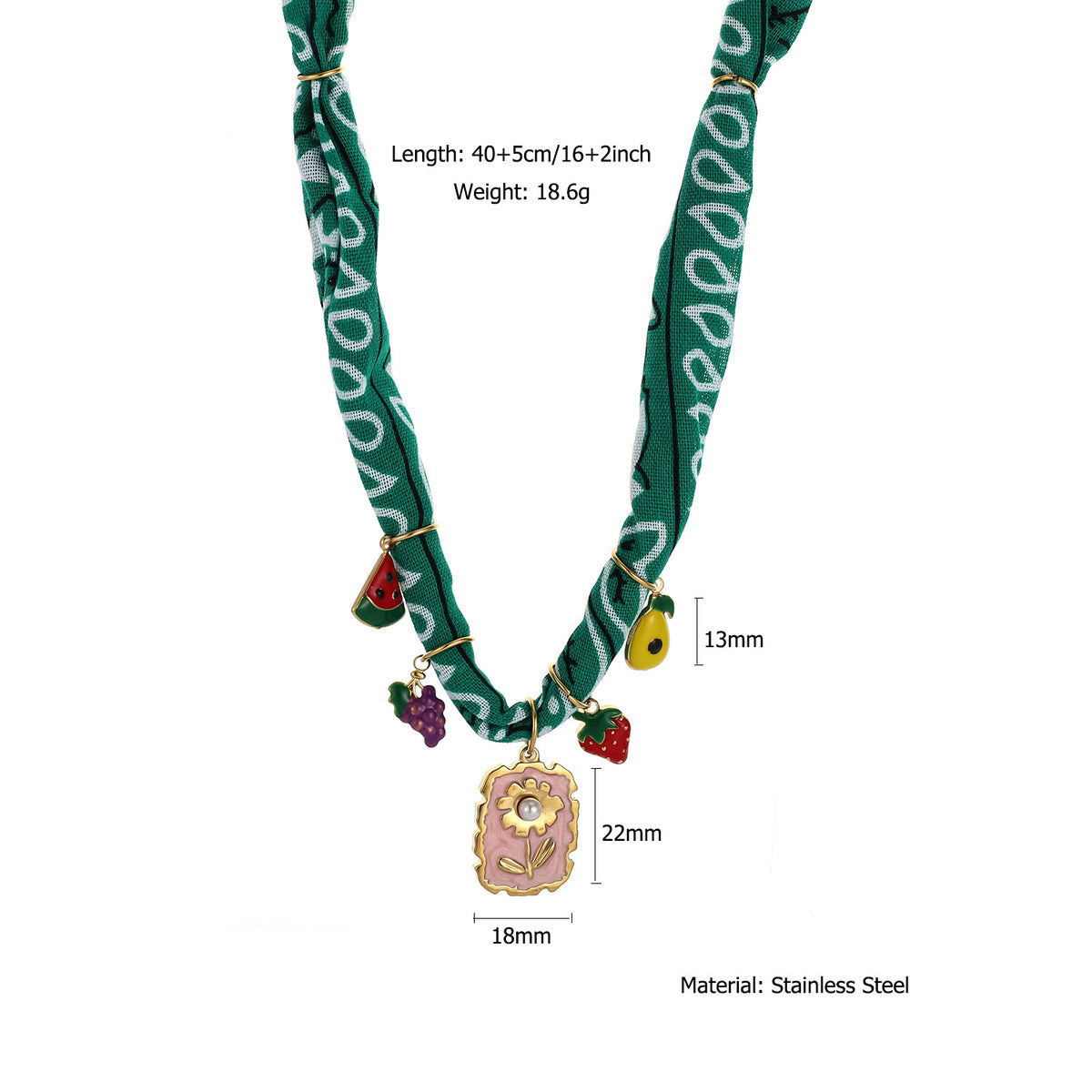 Collar de bufanda de seda con colgante de estrella de mar y caracola de viento oceánico para mujer, joyería de acero inoxidable con forma de animal