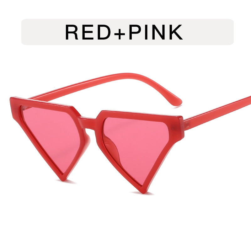 Personality Exaggerated Fashion Triangle Sunglasses
