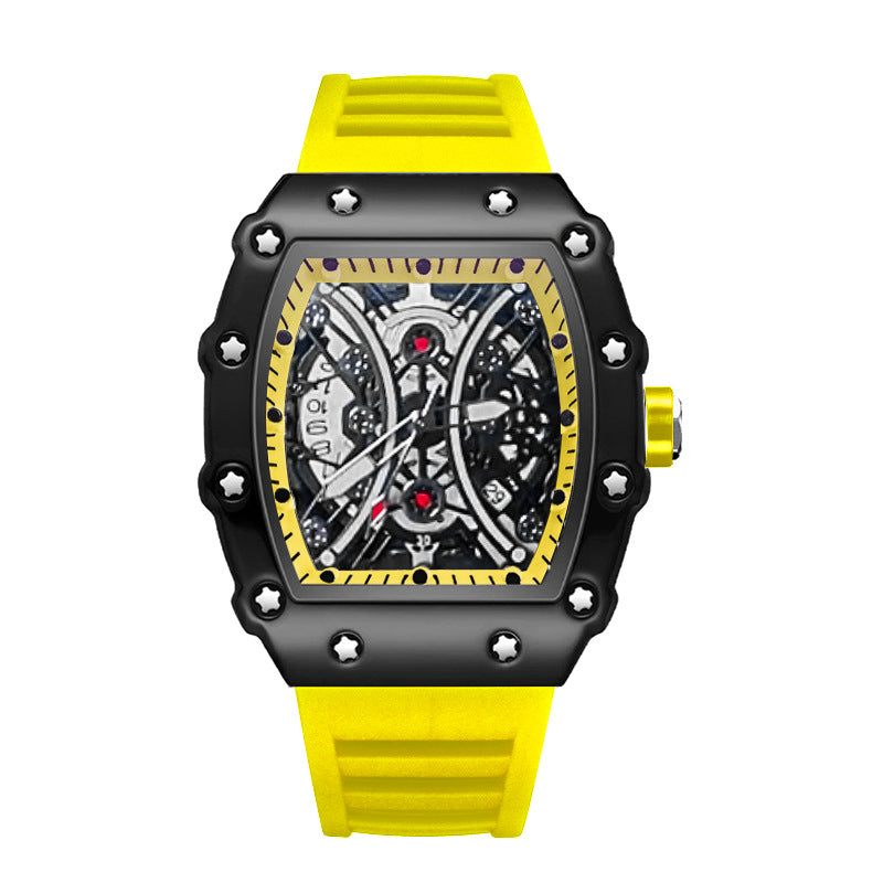 Casual Men’s Waterproof Quartz Watch with Luminous Dial