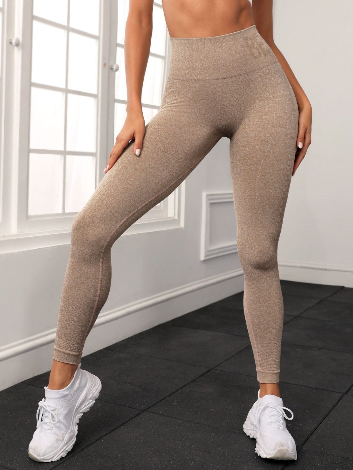 Leggings de cintura alta para yoga y deportes al aire libre para mujer