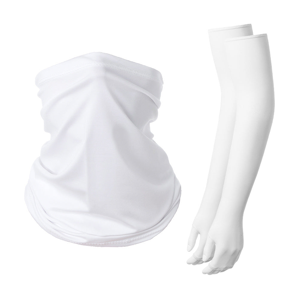 Conjunto de bufanda mágica de verano unisex para ciclismo con protección solar
