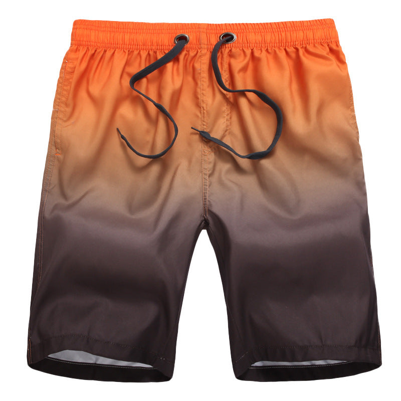 Bañador informal con cordón ajustable y degradado para hombre