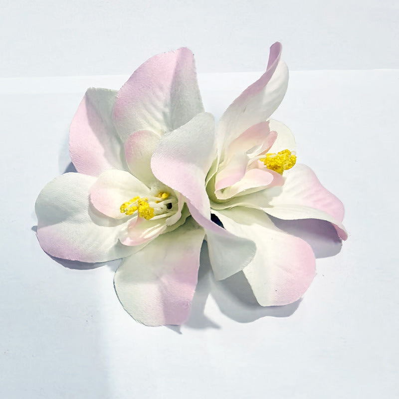 Accesorios florales para el cabello para vacaciones en la playa bohemias