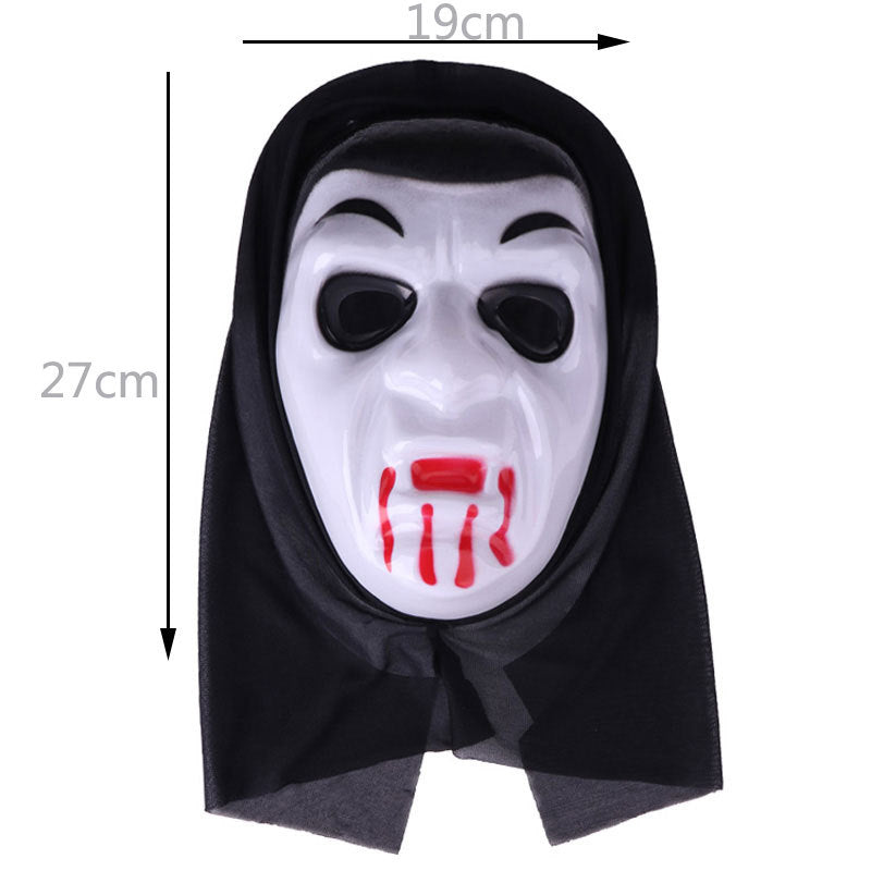 Halloween Masquerade Horror Mask Plastic Terror Style