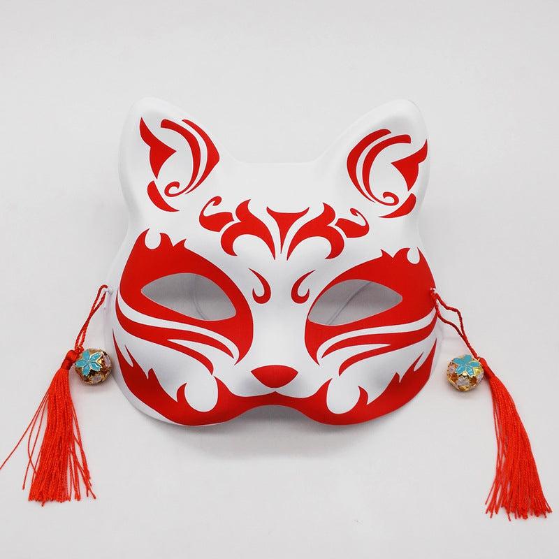 Women Cute Anime Fox Half-Face Cat Mask