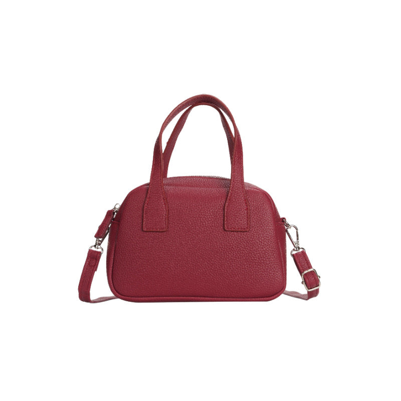 Litchi Pattern Women Small Shoulder Crossbody Bag