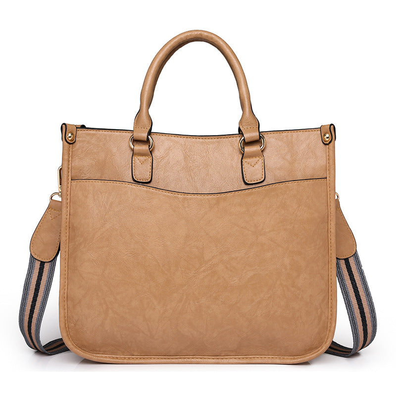 Sac à main en PU de grande capacité, tendance et décontracté, pour un usage quotidien