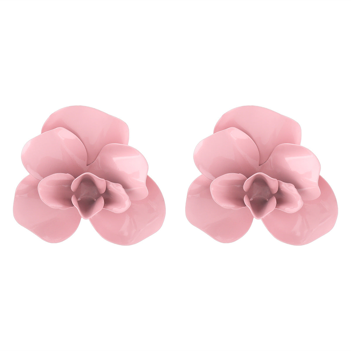 Retro Floral Earrings Alloy Fashion Flowers Style