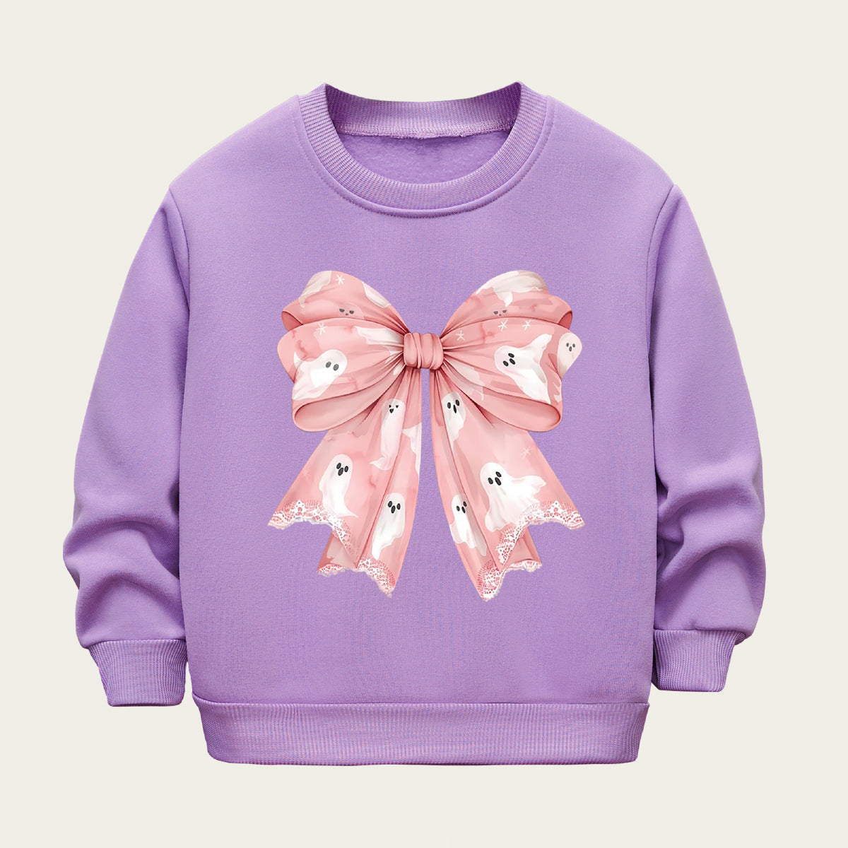 Kids Toddler Boys Girls Casual Fleece Halloween Sweatshirts