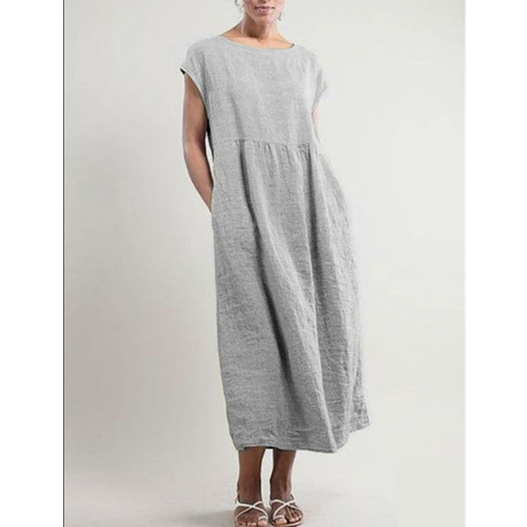 Summer Vintage Fashion Casual Women's Dress