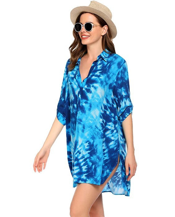Women Summer Vacation Swimwear Beach Coverup