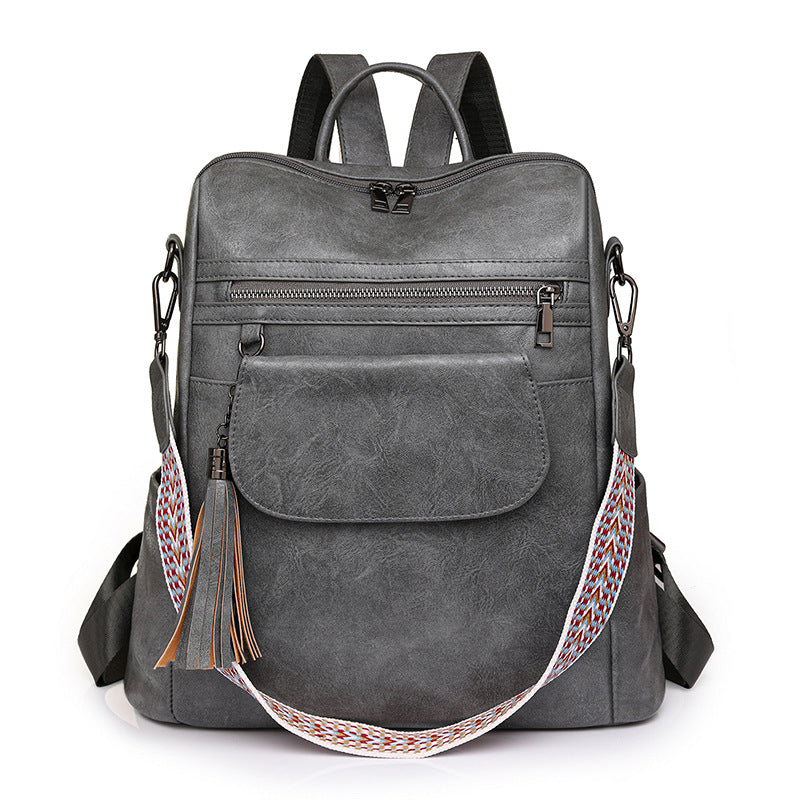 Women Large Capacity Retro Dual-Use Backpack